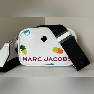 New Marc Jacobs Vitamin Pill 3D Crossbody Bag Cotton Multi